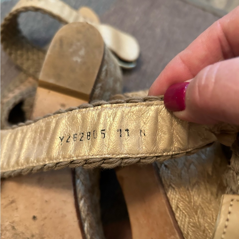 “Stuart Weitzman” Jute Espadrilles, Size 11. 3 In… - image 4